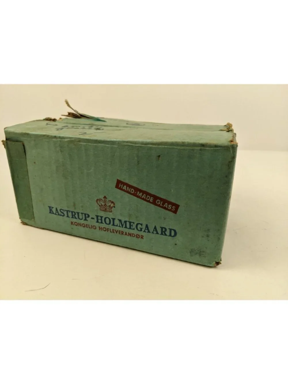 Vintage Kastrup Holmegaard Smoke Gray Canada Cocktail x 6 - 4 oz Glasses w/ Box
